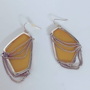 Kendra Scott Kavita Earrings in Gold and Yellow